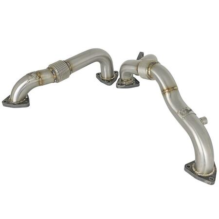 ADVANCED FLOW ENGINEERING Up-Pipes Twisted Steel Headers 48-33016